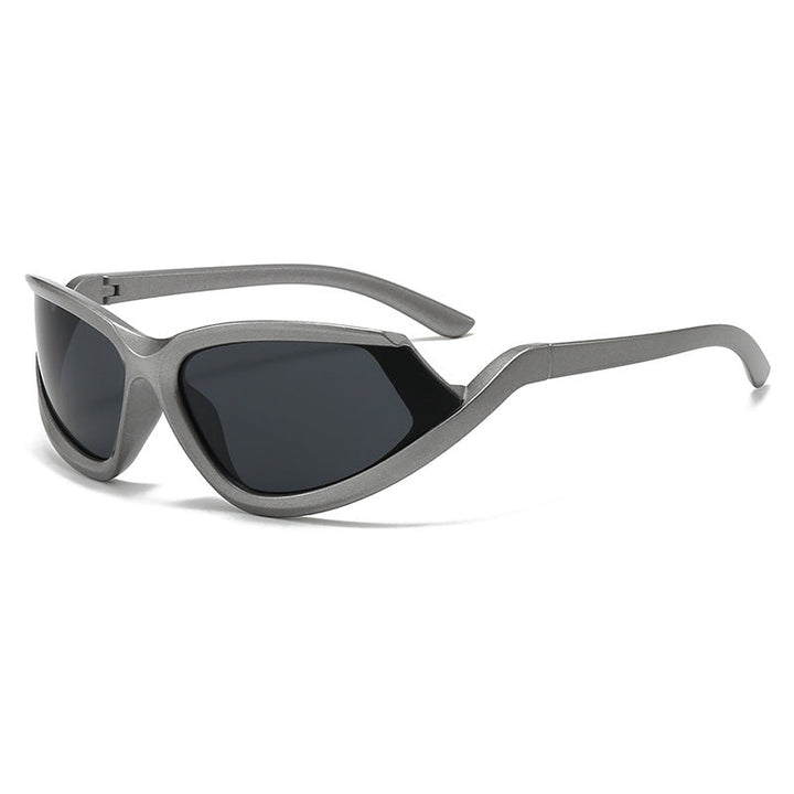 Women futuristic sunglasses with aerodynamic design Kalsten