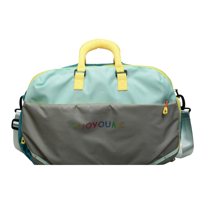 Colorful Multi-Compartment Travel Duffle