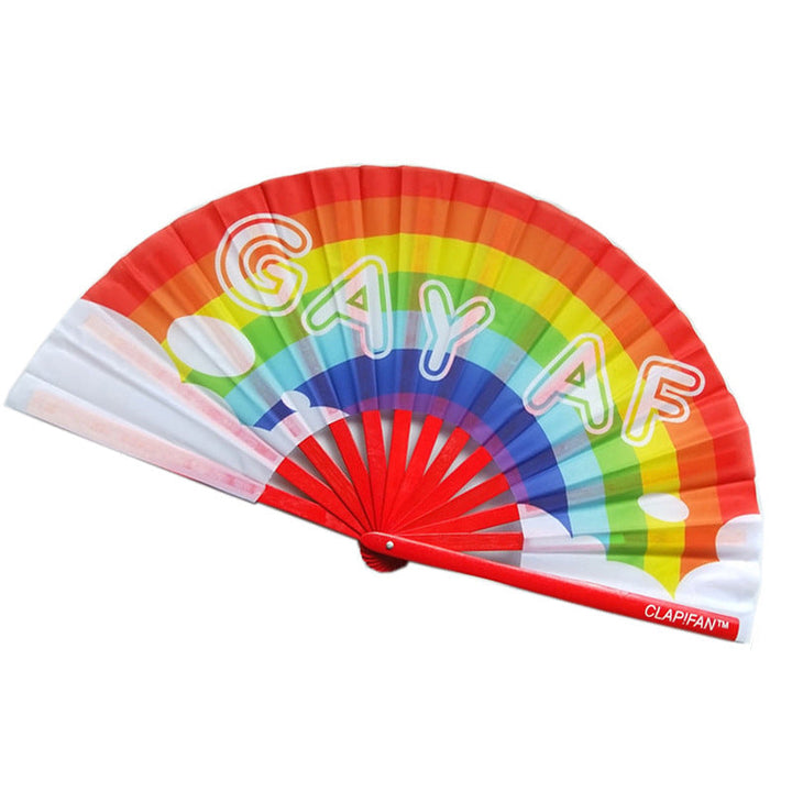 Women's fan with creative drag motif Kalsten