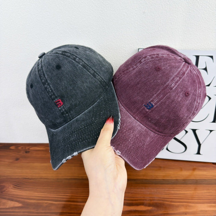 Unisex Distressed Cotton Baseball Cap Kalsten 1784083761