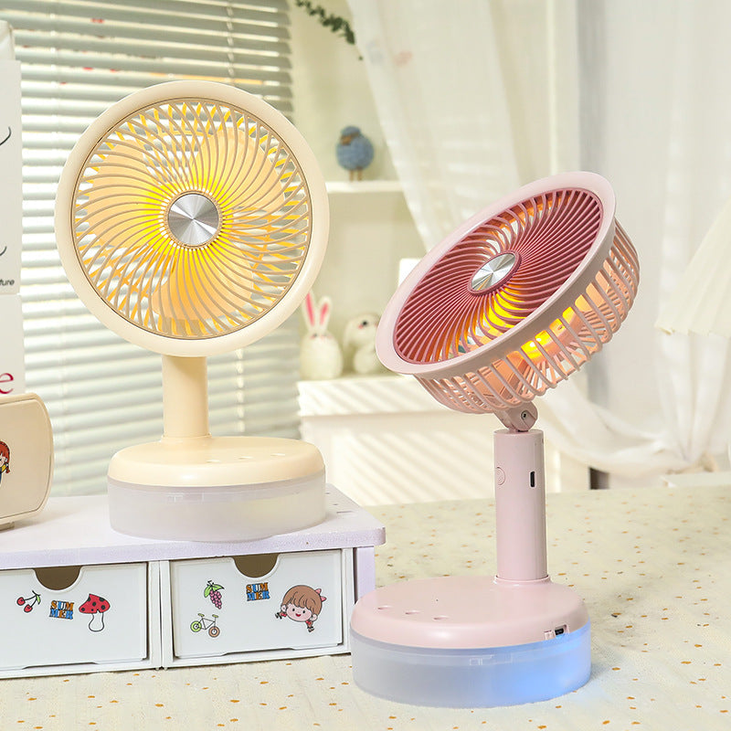 Ladies Portable Table Fan with Stylish and Flexible Design Kalsten