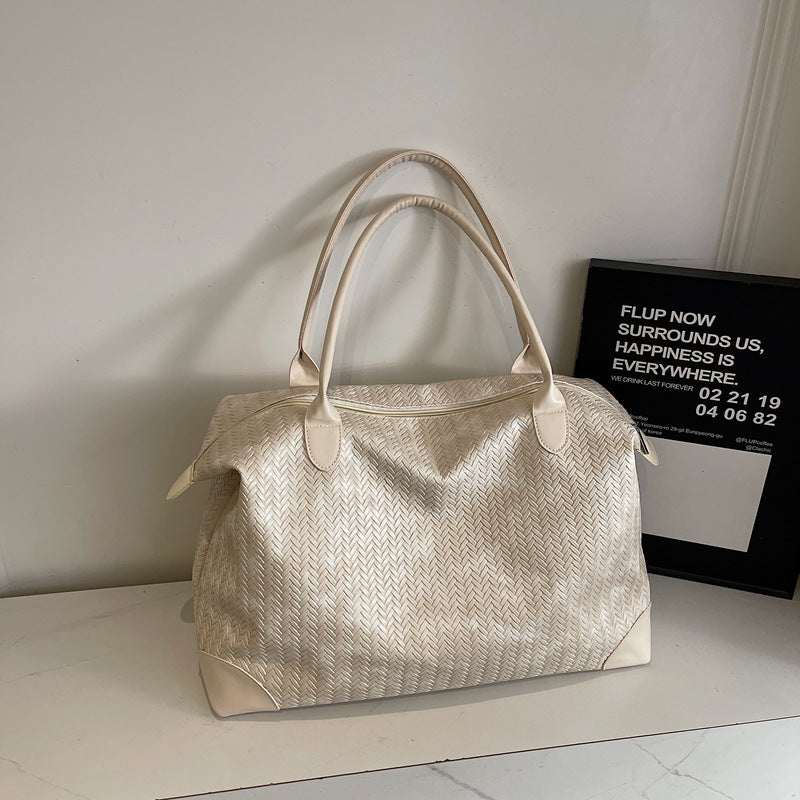 Luxurious Travel Bag In Modern Zigzag Pattern Kalsten