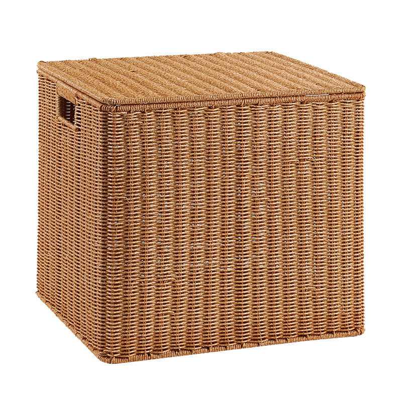 Handwoven Wicker Storage Cube Kalsten