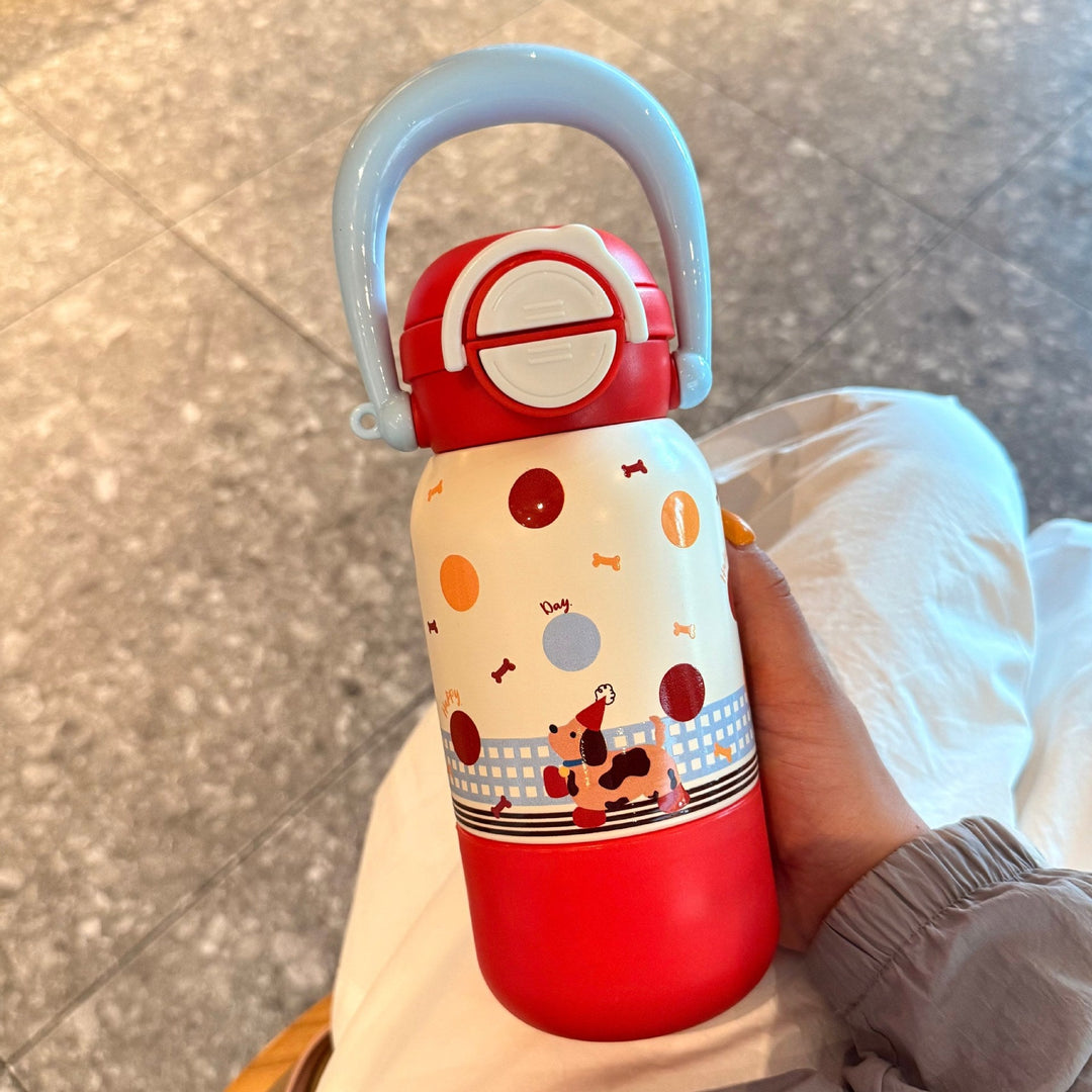 Women's water bottle with interactive animal design Kalsten