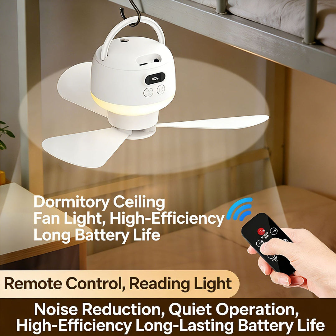 Unisex ceiling fan with integrated LED lighting Kalsten