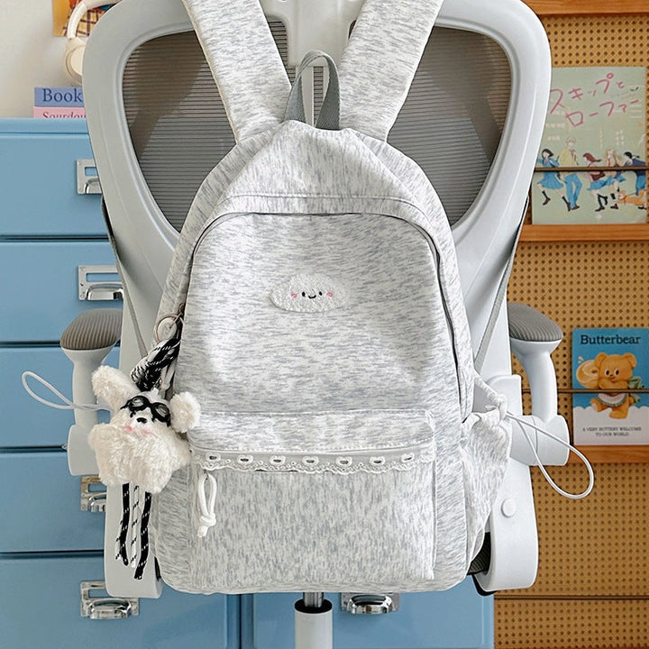 Playful Plush Bunny Backpack