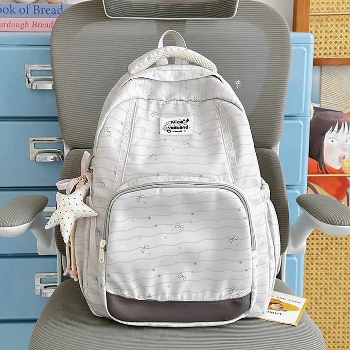 Cute Printed School Backpack
