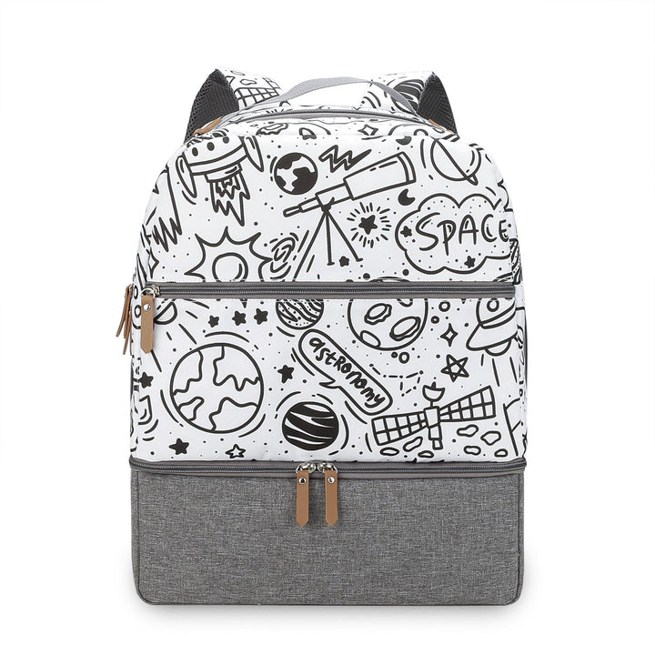 Astronomy motif backpack Kalsten