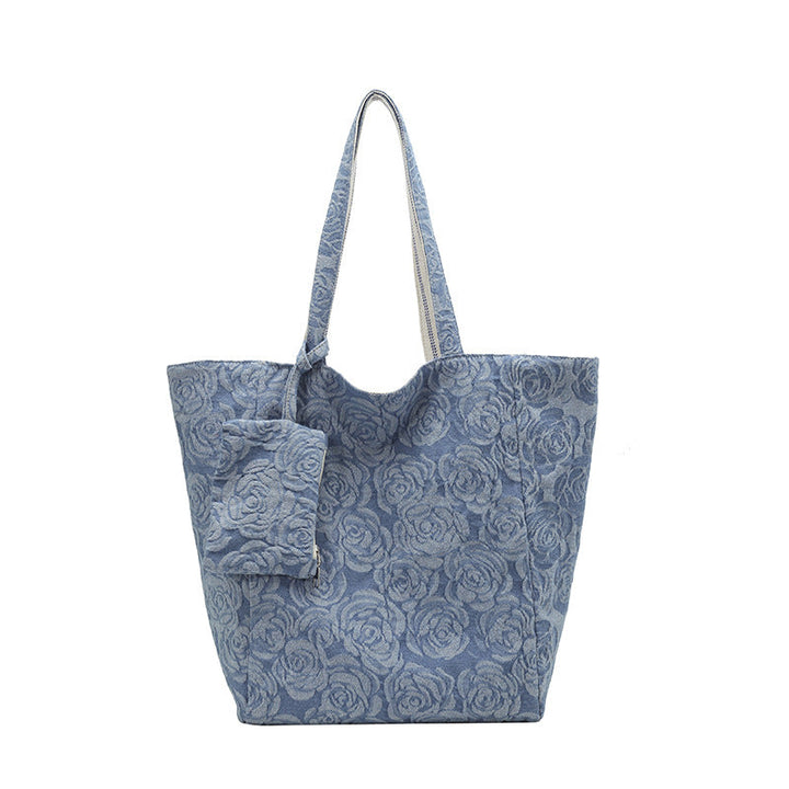 Large shopping bag with floral design Kalsten