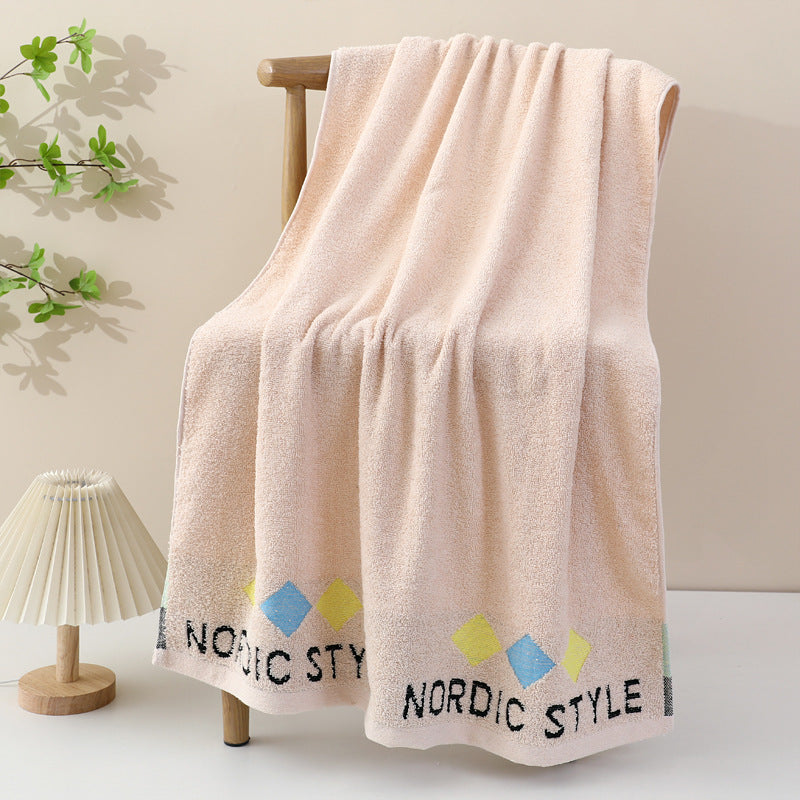Cozy and Stylish Bath Towel in Nordic Style Kalsten
