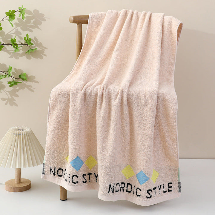 Cozy and Stylish Bath Towel in Nordic Style Kalsten
