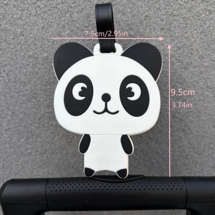 Panda-Themed Luggage Identifier Kalsten