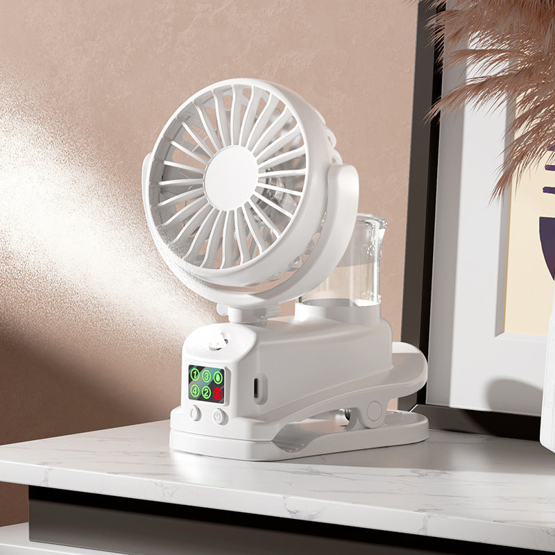 Ladies portable mini fan with water spray Kalsten