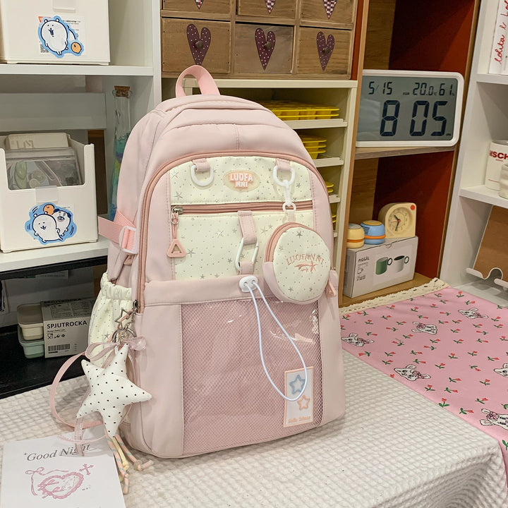 Multi-Pocket Functional School Backpack