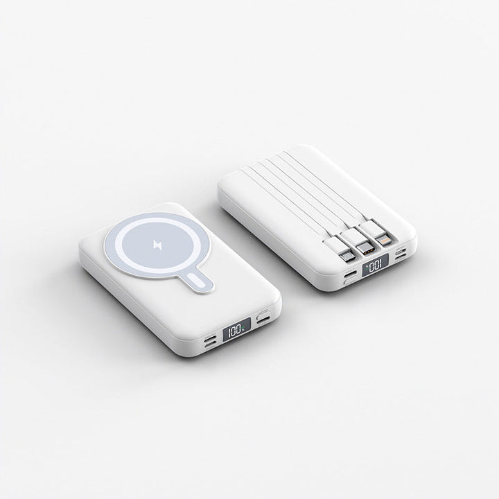 Portable power bank with wireless charging function and digital display Kalsten