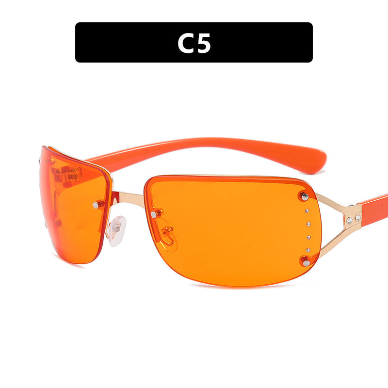 Ladies extravagant sunglasses in modern design with fine accents Kalsten