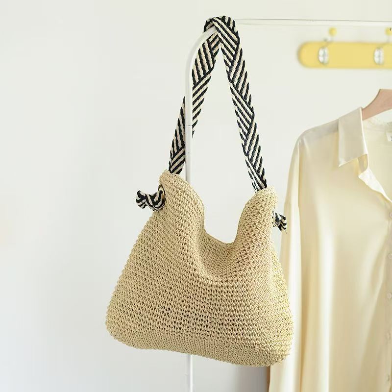 Large Handwoven Basket Shopper Kalsten