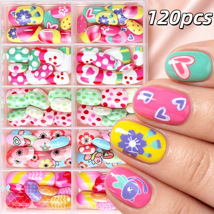 Decorative Nail Art Press-On Collection Kalsten