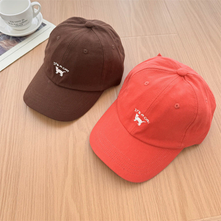 Women's Playful Cat-Embroidered Baseball Cap Kalsten
