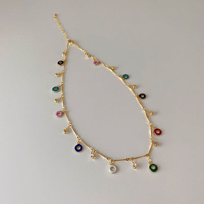 Colorful Charm Necklace Acalora