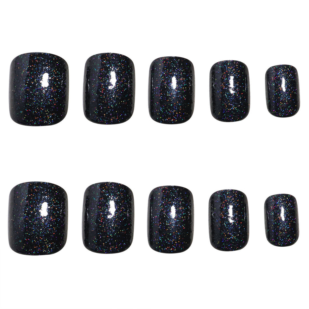 Glamorous Glitter-Infused Press-On Nail Set Kalsten