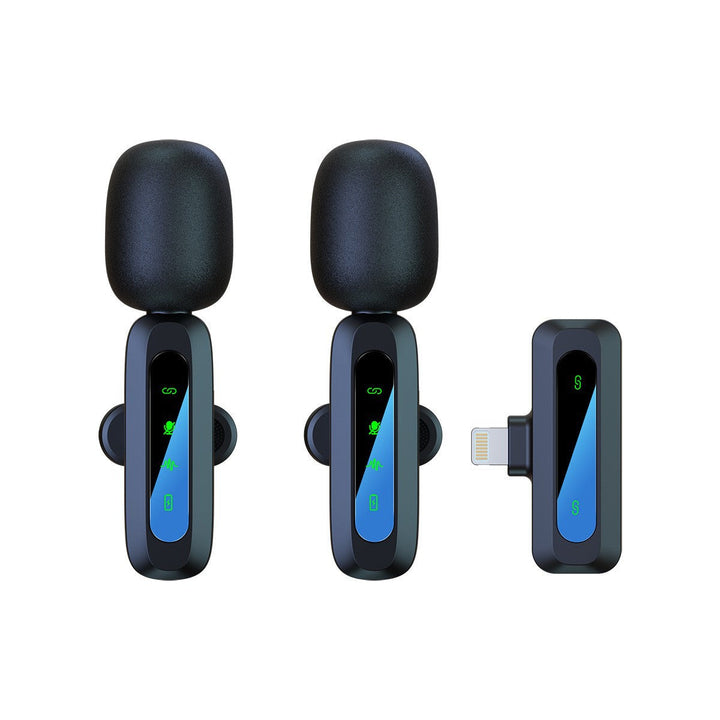 Wireless Lavalier Microphone with High-Sensitivity Audio Recording Kalsten