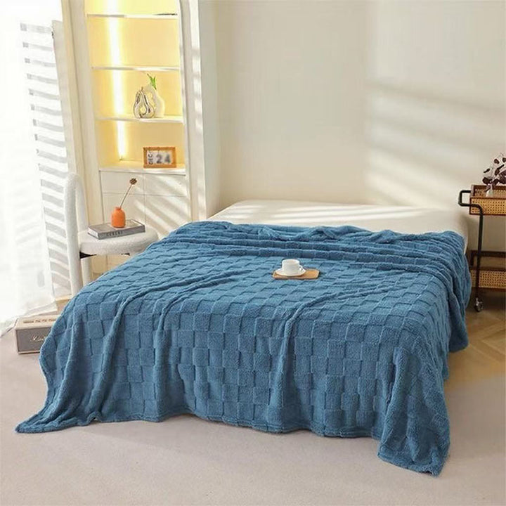 Women Soft and Breathable Plaid Blanket Kalsten