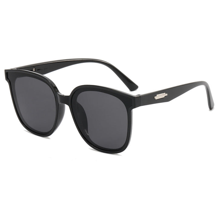 Ladies fashionable oversized sunglasses with combined frame Kalsten