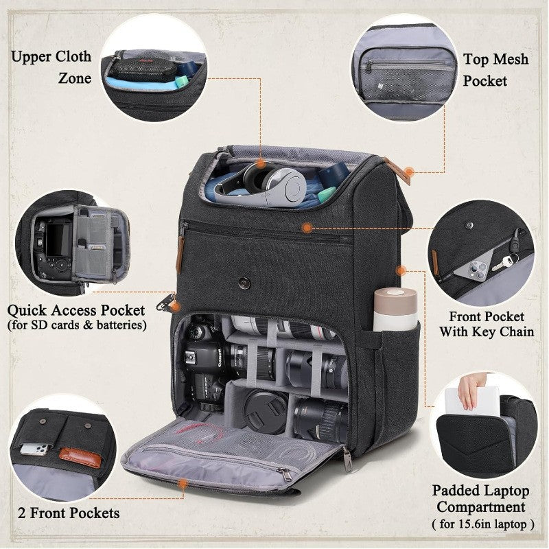 Backpacks with laptop compartment and organizer by Kalsten