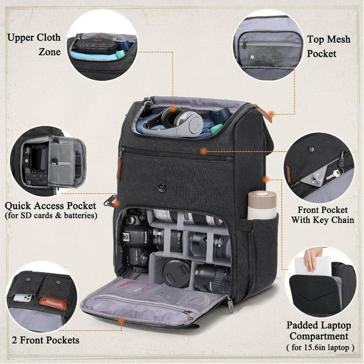 Backpacks with laptop compartment and organizer by Kalsten