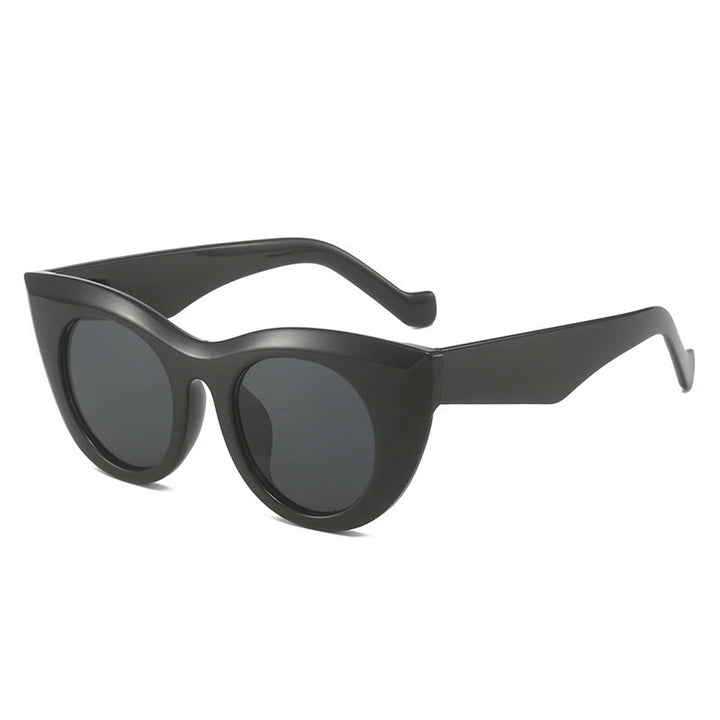 Ladies Cat-Eye Sunglasses with Wide Frame and UV Protection Kalsten