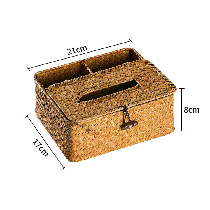 Artisan Woven Storage Box with Dividers Kalsten