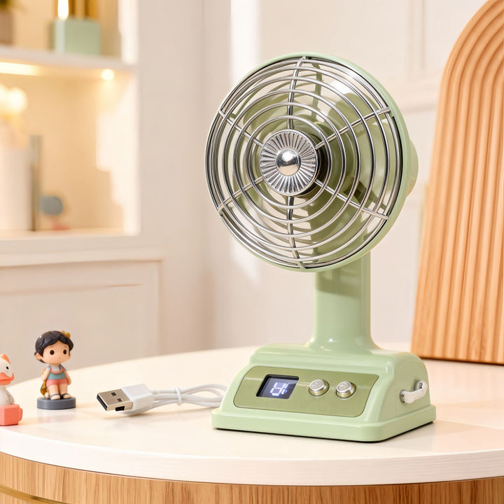 Women Portable Table Fan with Digital Control Kalsten