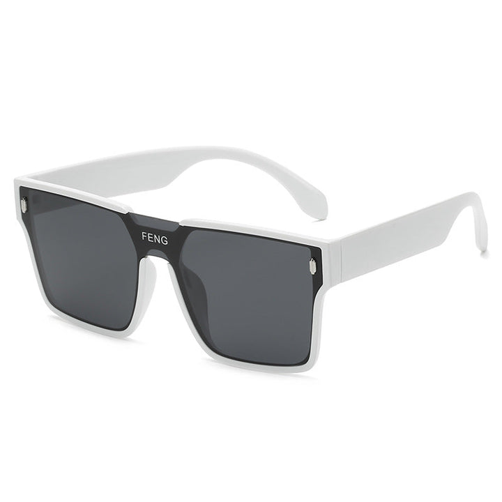 Women's fashionable square sunglasses with durable plastic frame Kalsten