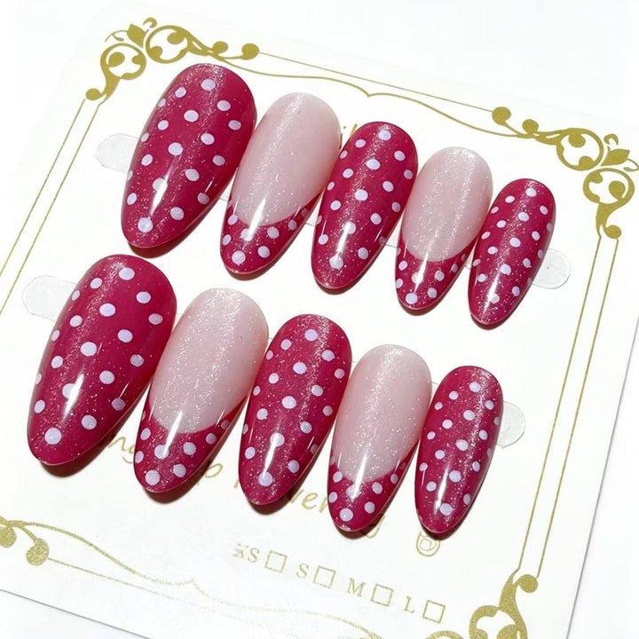 Trendy Pointed Tip Press-On Nail Set Kalsten