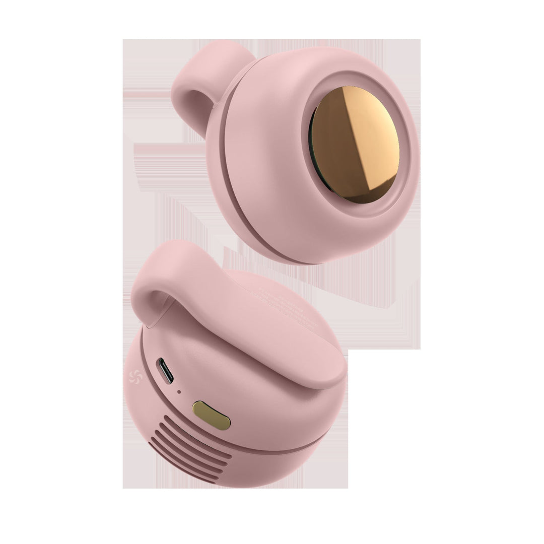 Cooling wearable clip-on personal neck cooling fan with full-rotation adjustable airflow Kalsten