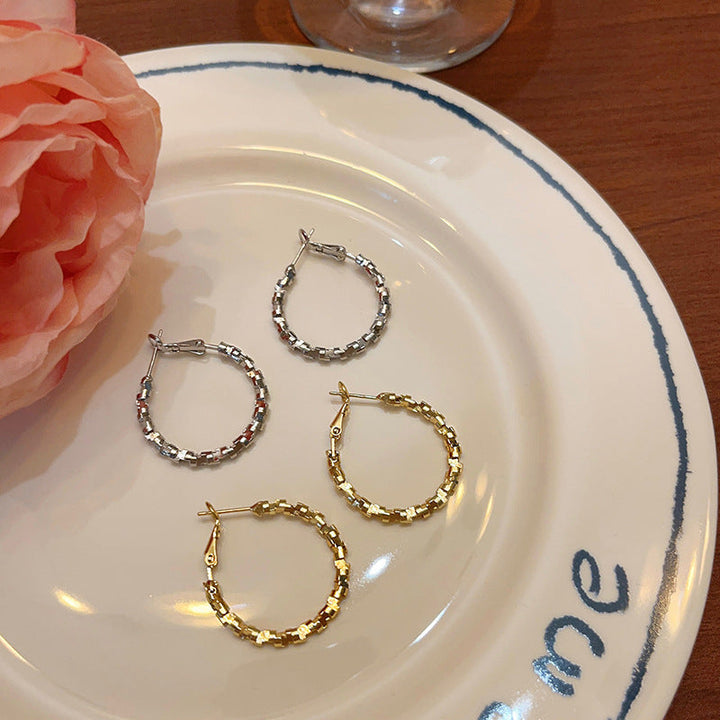 Elegant Hoop Earrings Made of High-Quality Stainless Steel Kalsten