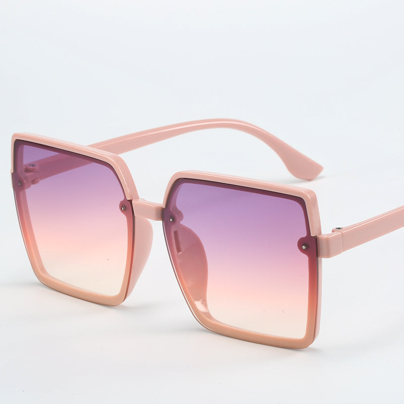 Women Oversized Sunglasses with Square Frame Kalsten
