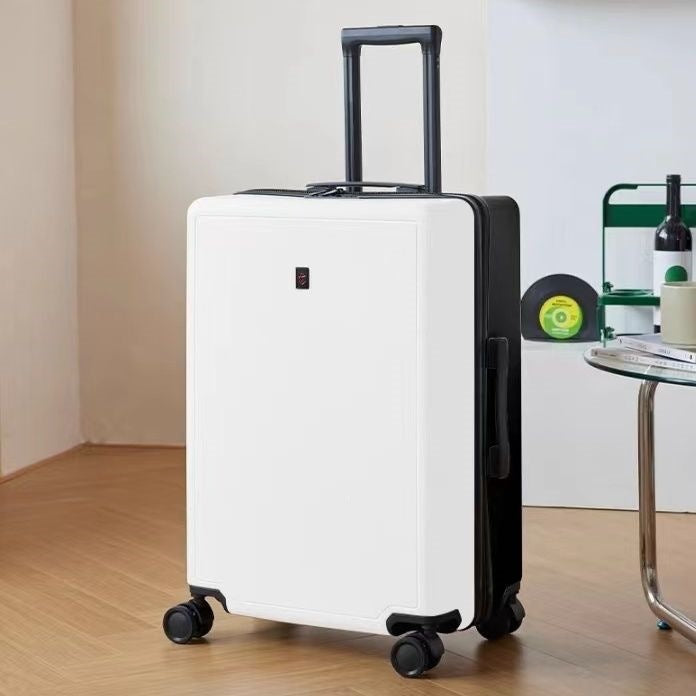 hardshell spinner carry-on suitcase with telescopic handle double-spinner wheels built-in TSA combination lock scratch-resistant ABS shell Kalsten