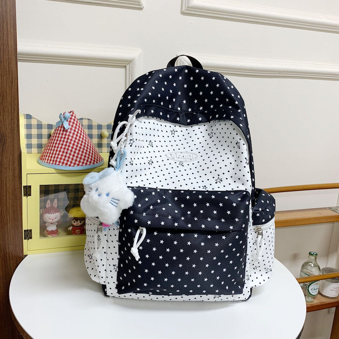 Star-Printed Children's Backpack Kalsten