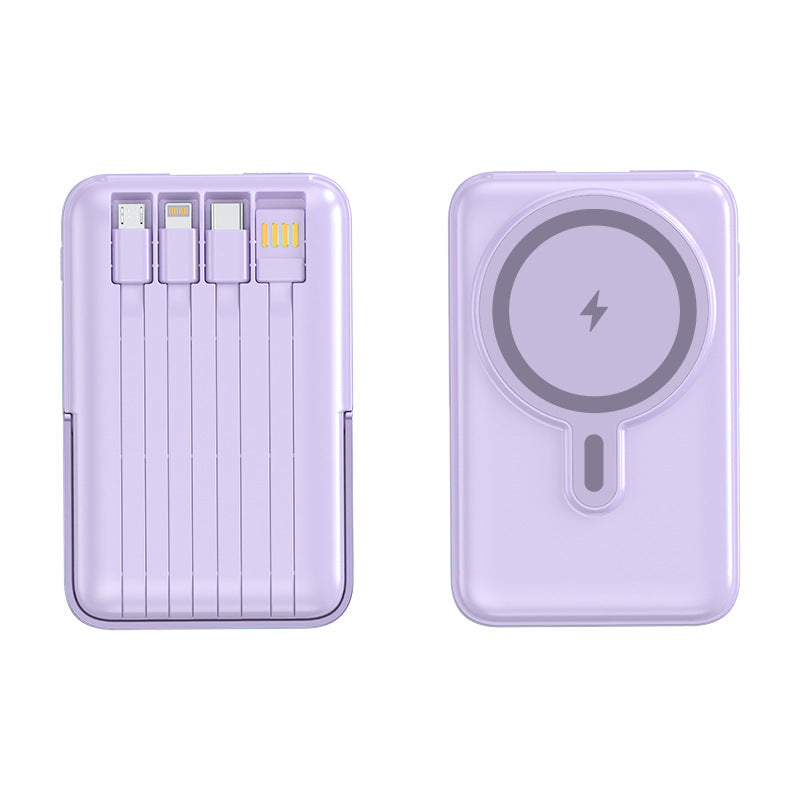 Portable power bank with multifunctional charging cables Kalsten