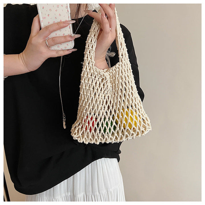 Handcrafted Macrame Tote Bag Kalsten