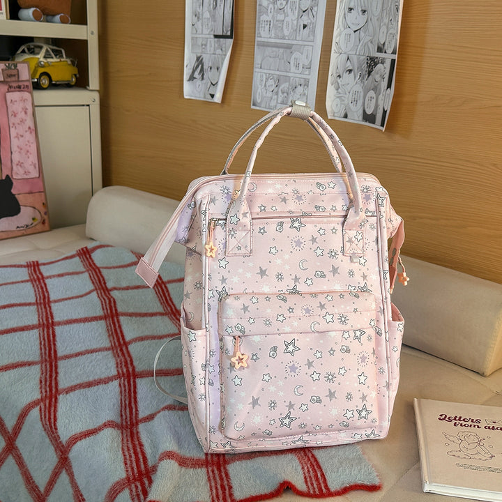 Stylish Star-Patterned Backpack Kalsten