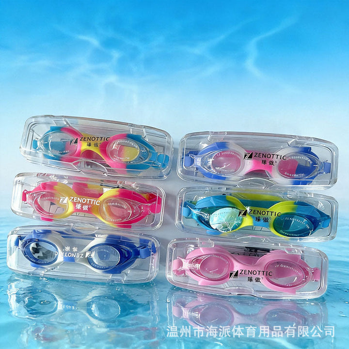 Water sports swimming goggles with ergonomic design and adjustable head strap Kalsten