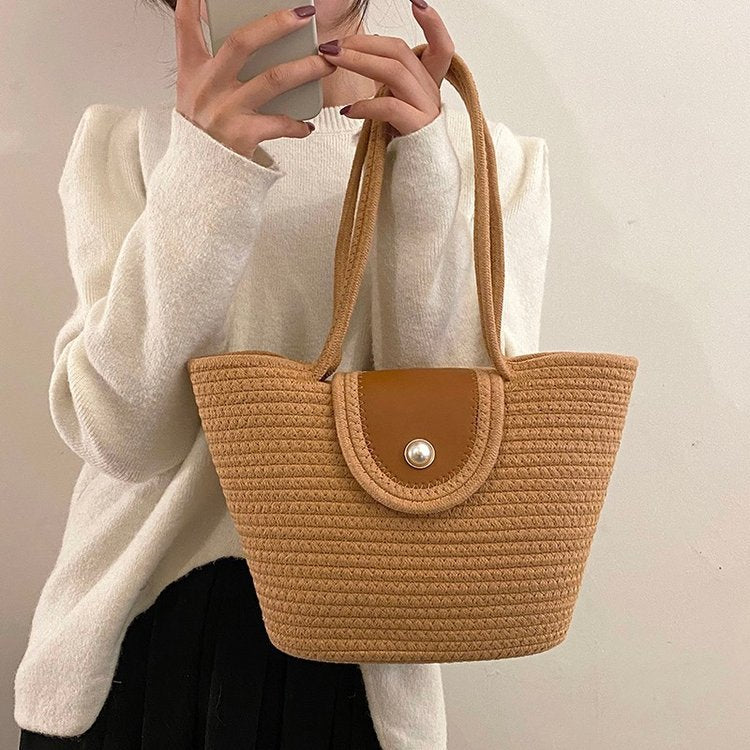 Handbag with Textured Design Kalsten