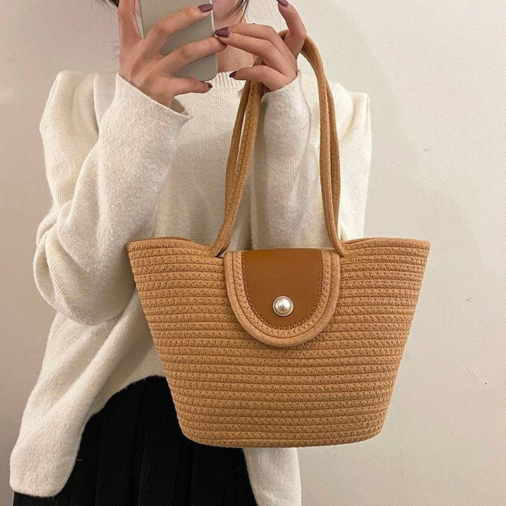Handbag with Textured Design Kalsten