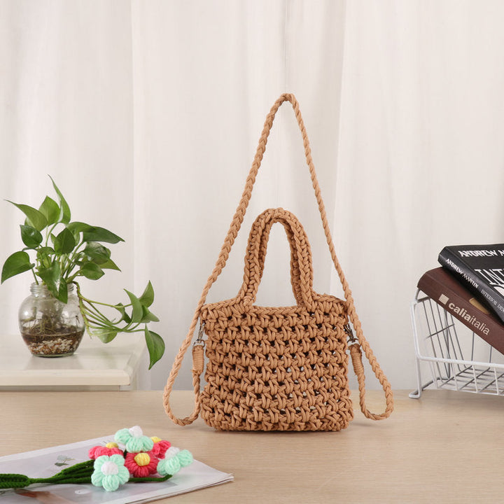 Handcrafted Macrame Shoulder Bag Kalsten