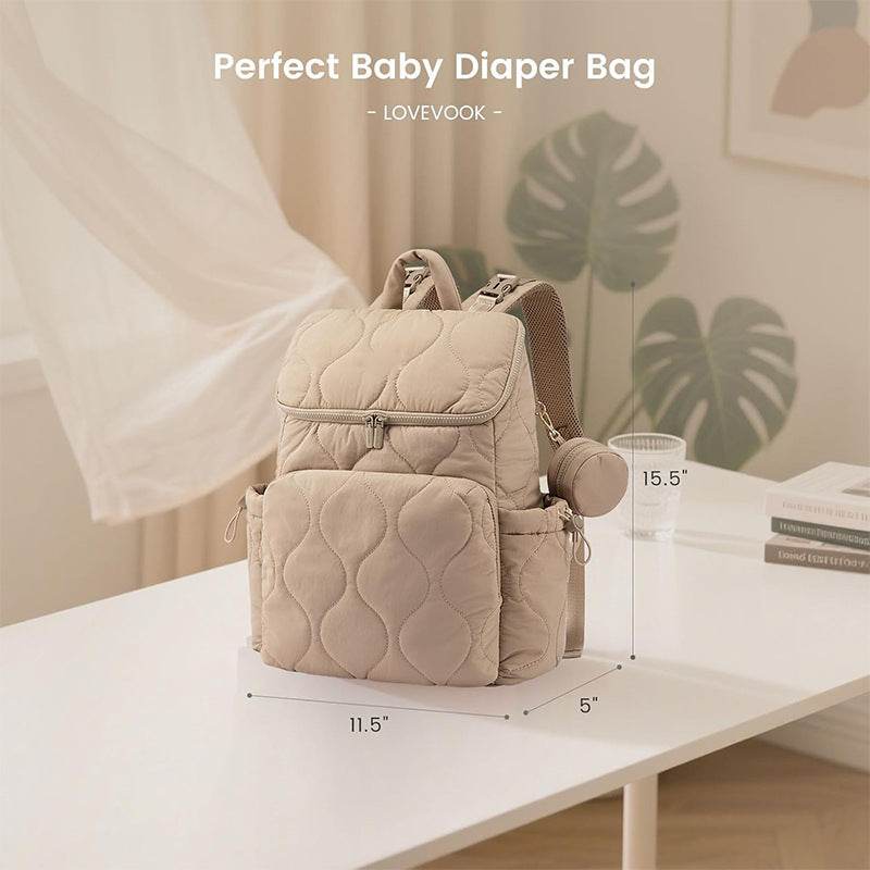 Padded backpack with integrated compartments Kalsten