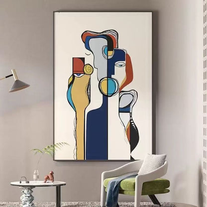 Abstract Figure Art Print