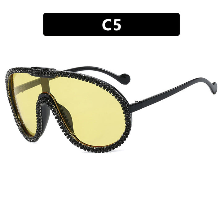 Women's extravagant sunglasses with sparkling frame Kalsten